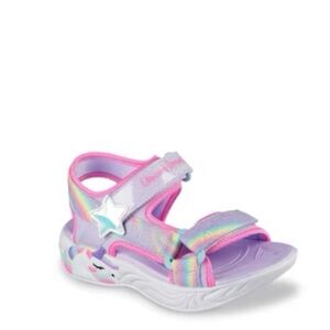 Skechers Unicorn Dreams Dreamy Unicorns Light-Up Sandal - NWT - Size 7 Toddler